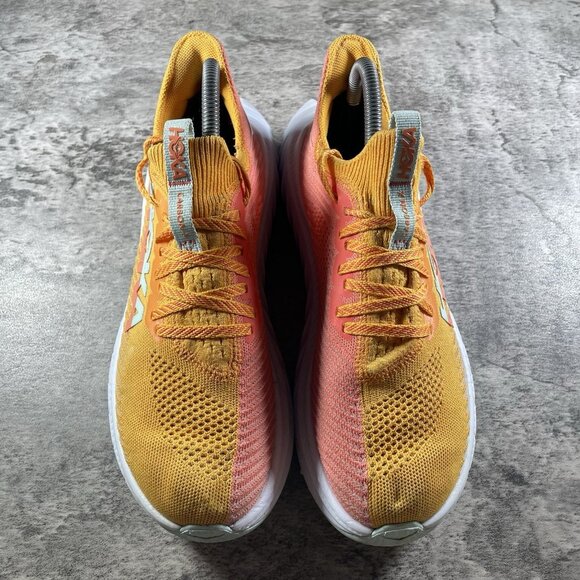 Hoka One One Carbon X 3 Radiant Yellow Camellia (1123193-RYCM) Women's 8.5 B - Picture 7 of 10